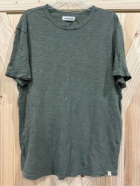The Normal Brand Men's Olive‎ Green Crewneck T-Shirt